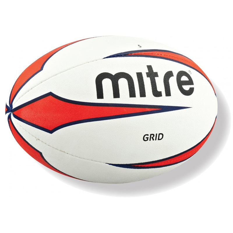 Mitre Grid Rugby Training Ball
